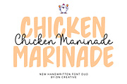 Chicken Marinade Duo, a Script Font by DN Creative (Thumbnail 1 of 10)