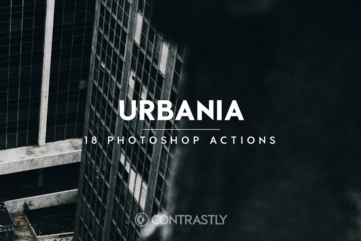 Urbania Photoshop Actions, an Action Add-On by Contrastly Shop (Photo 1 of 4)
