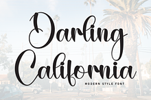 Darling California | Script Font