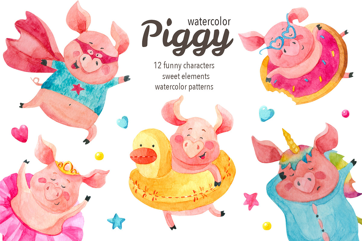 Piggy, an Animal Illustration by tony_funart (Photo 1 of 10)