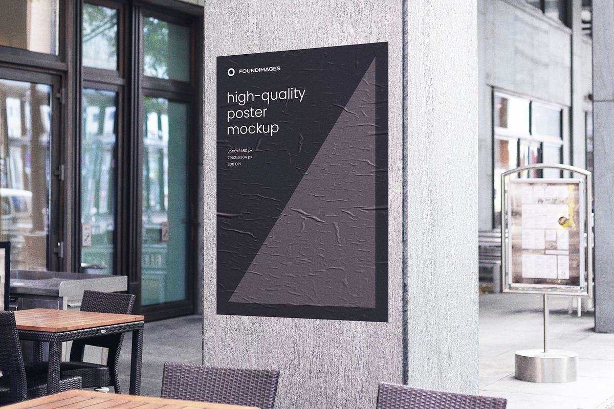 Urban Poster Mockup Template Bundle, an Advertising Mockup by FoundImages (Photo 35 of 52)