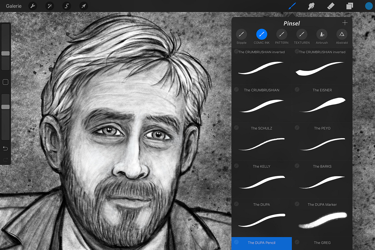 600+ Brushes Procreate BIG PACK, a Brush Add-On by Georg's Procreate Brushes (Photo 37 of 115)