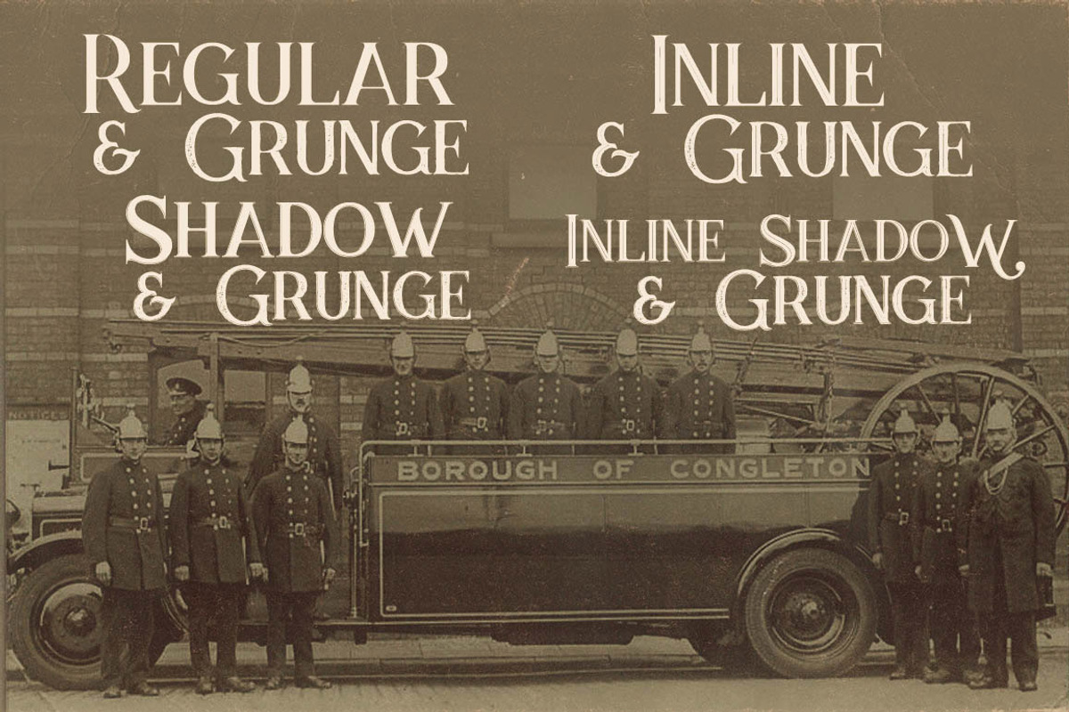 Hydrant - Vintage Style Font preview 2