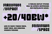 Future Pressure, a Sans Serif Font by graphicook (Thumbnail 7 of 10)