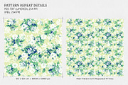 Flower Seamless Pattern, a Graphic by Gullenda (Thumbnail 3 of 6)