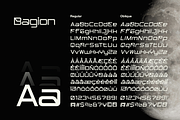 Bagion - Futuristic Tech Font, a Sans Serif Font by Pandeka Studio (Thumbnail 9 of 9)