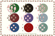 Pink Gingerbread Seamless Patterns, a Pattern Graphic by Euonia Meraki (Thumbnail 7 of 11)