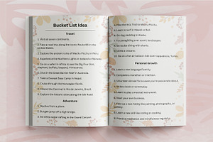 Bucket List Journal KDP Interior