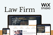 Law Firm - Wix Studio Website, a Wix Template by Kitteeh (Thumbnail 2 of 8)