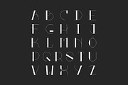 CARSTON minimalistic font design, a Font by SomStock (Thumbnail 3 of 7)