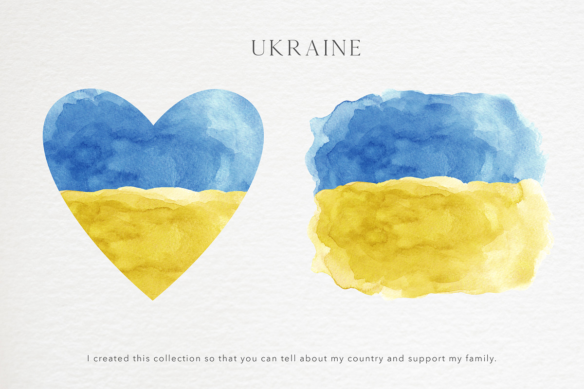 Ukraine. Watercolour collection., an Illustration by Ooh Lily (Photo 4 of 7)