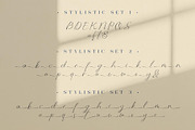 Manfollo Modern Script, a Script Font by alit design (Thumbnail 7 of 15)