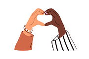 Friend hands together. Friendship, an Illustration by Good Studio (Thumbnail 7 of 12)