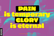 Magnesit Stencil Display Fonts, a Sans Serif Font by REKORD (Thumbnail 8 of 14)
