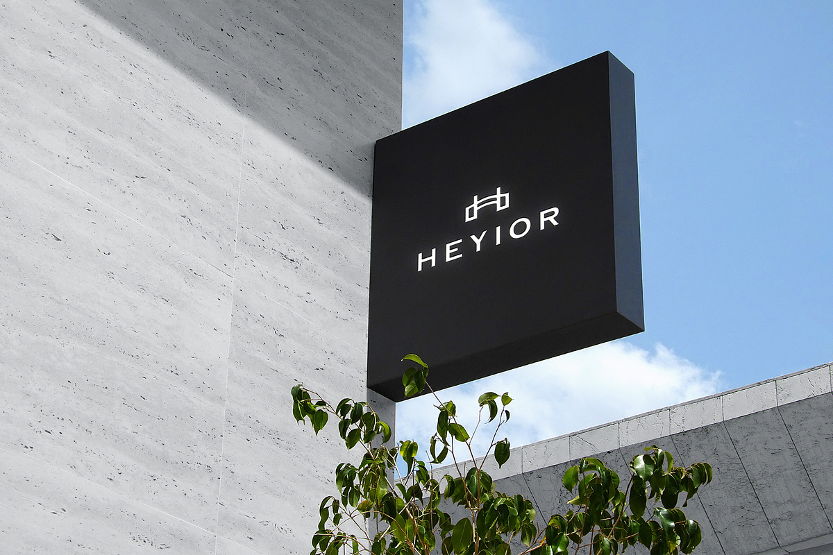 Logo Mockup Black Sign Building, a Product Mockup by Asylab (Photo 1 of 5)