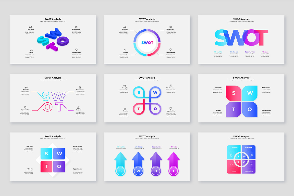 SWOT PowerPoint Presentation, a Presentation Template by Abert (Photo 9 of 9)