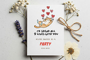 Valentine Cat PNG Bundle, a Graphic by GlitterCraft (Thumbnail 50 of 101)