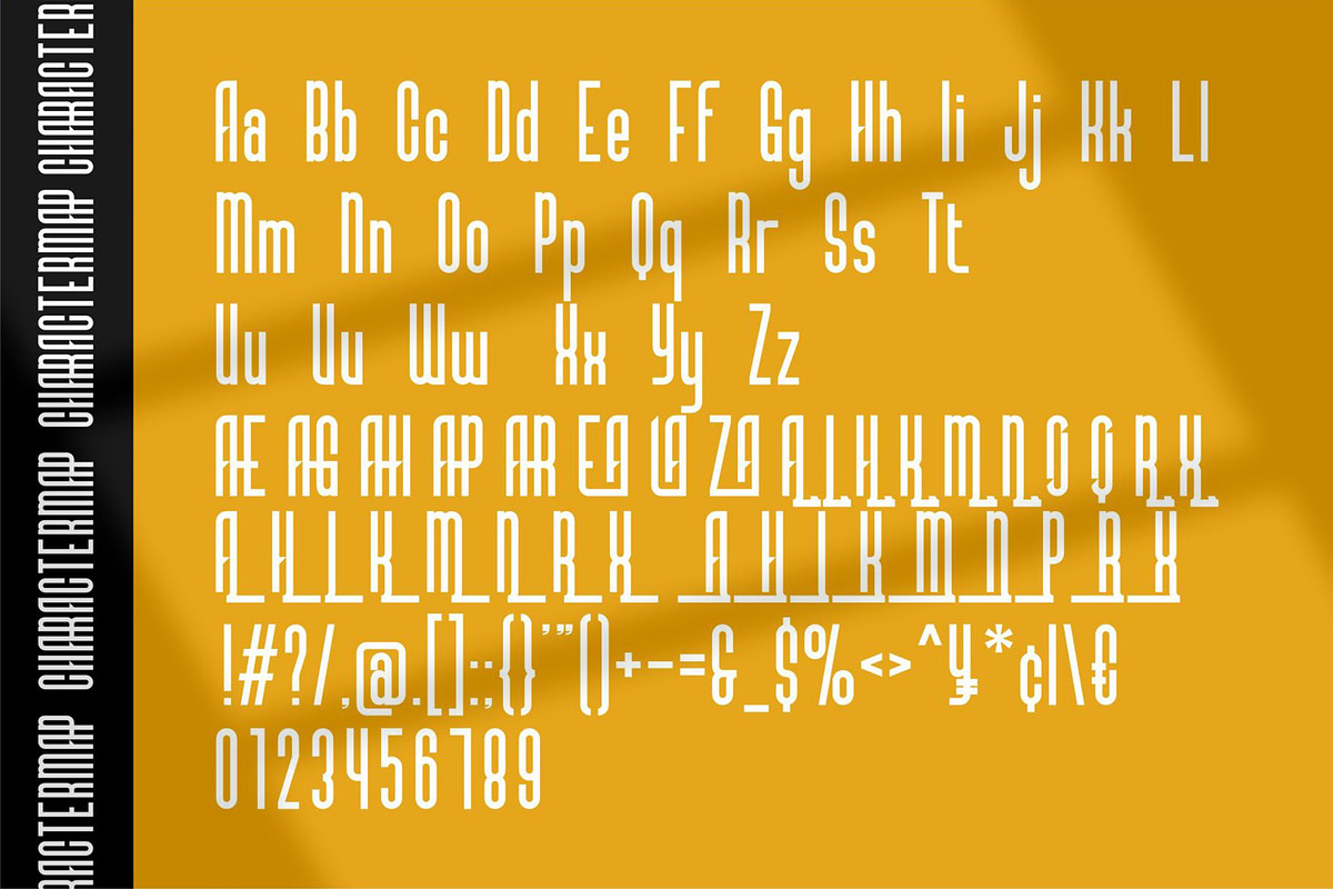 Akrola | Modern Condensed Sans Serif, a Sans Serif Font by Ermedia Studio (Photo 10 of 10)