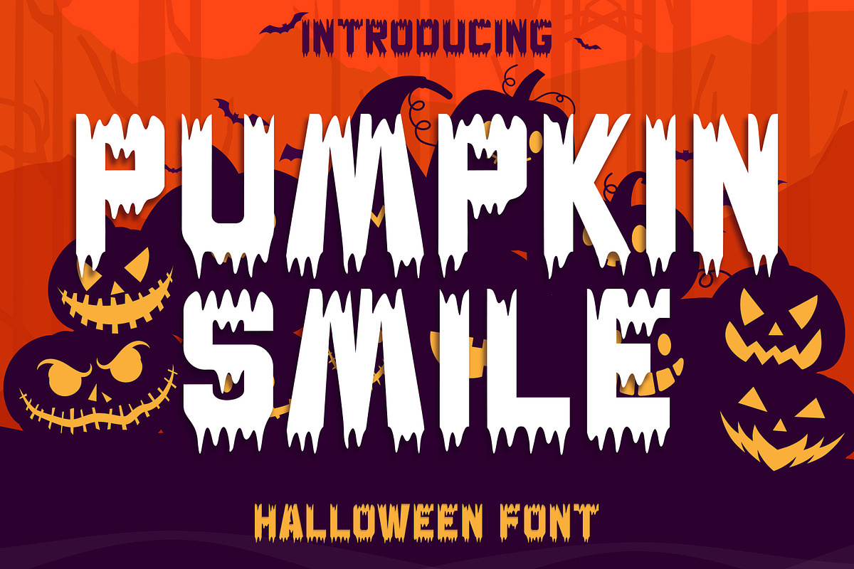 Pumpkin Smile - Display Font, a Handwritten Font by alifryanzulfikar (Photo 1 of 6)