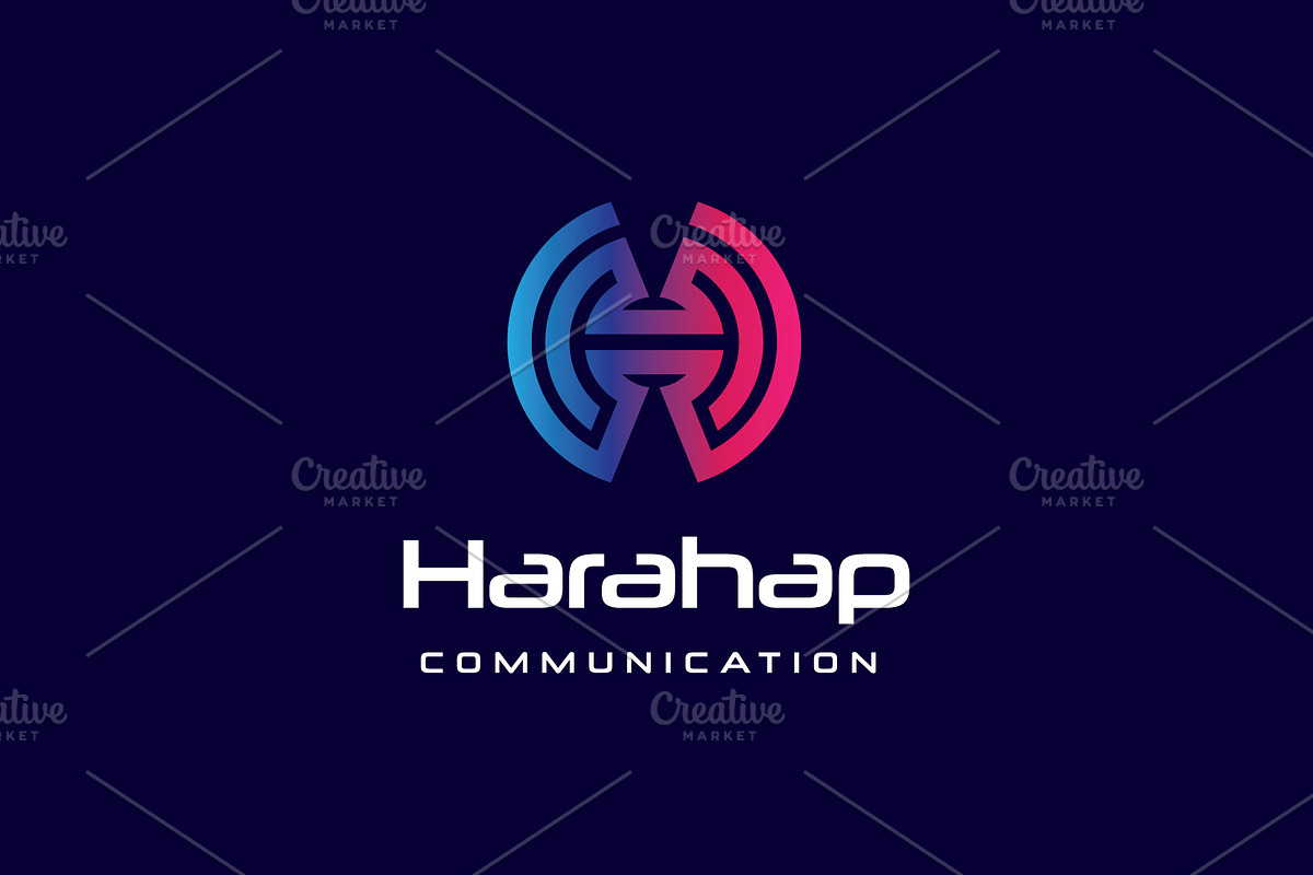 Harahap - Letter H Logo, a Branding & Logo Template by ashenterprise (Photo 1 of 2)
