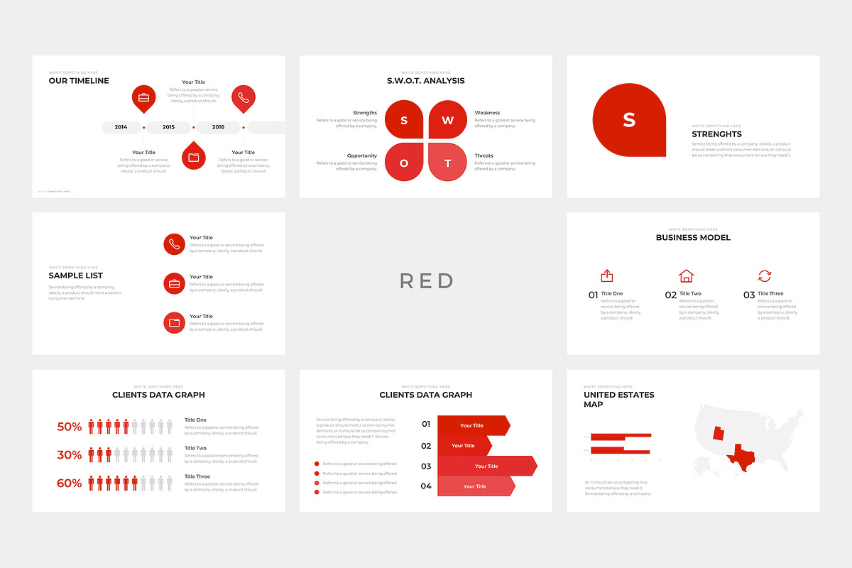 Pitch Deck PowerPoint Template, a Presentation Template by slidequest