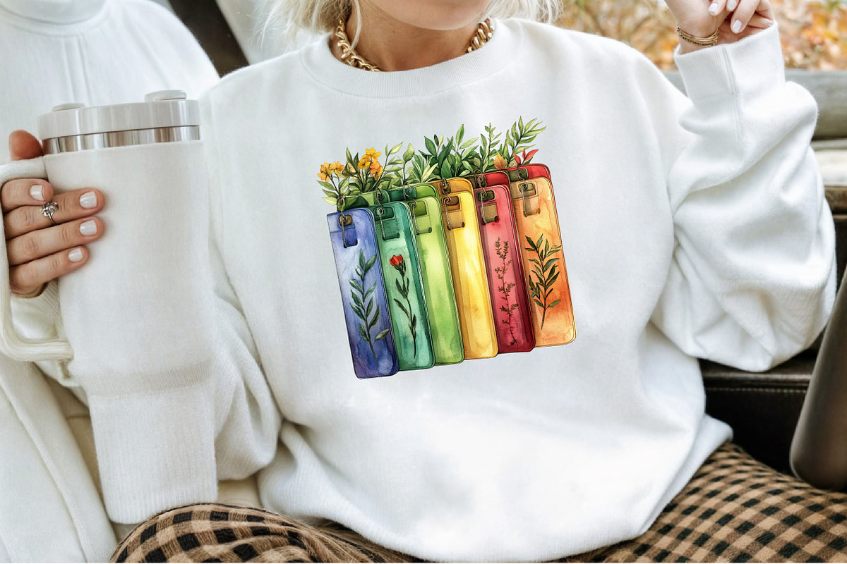 Watercolor Green Planner Clipart, an Illustration by Sublimation Artist (Photo 4 of 6)
