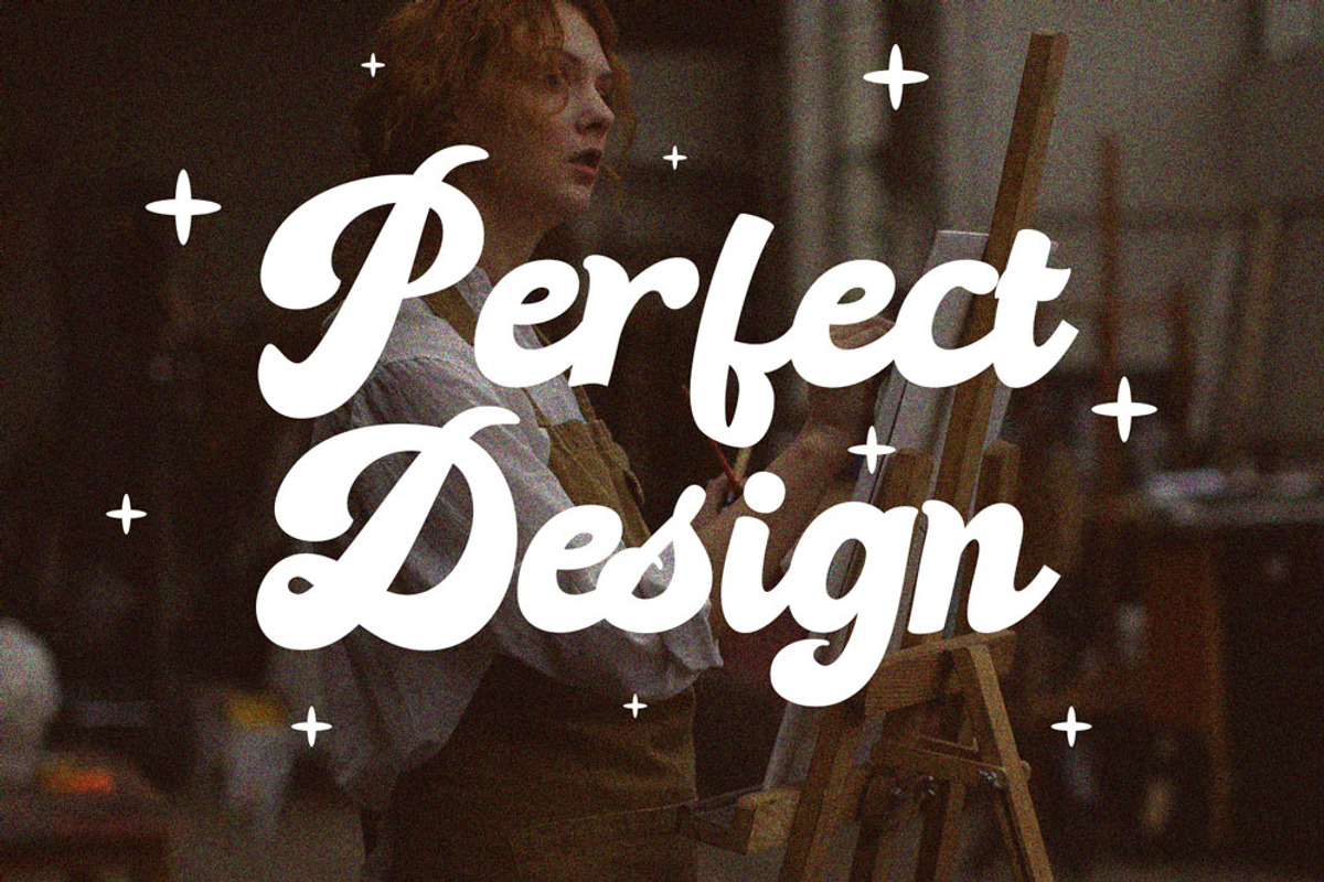 Aspirant Retro Script Font, a Script Font by RantautypeStudio (Photo 11 of 13)