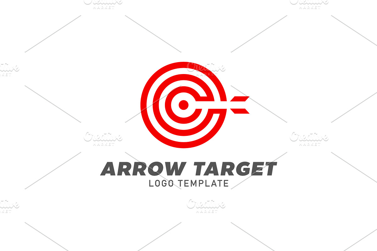 Arrow Target Circle Logo Design, a Branding & Logo Template by Morvana Crew