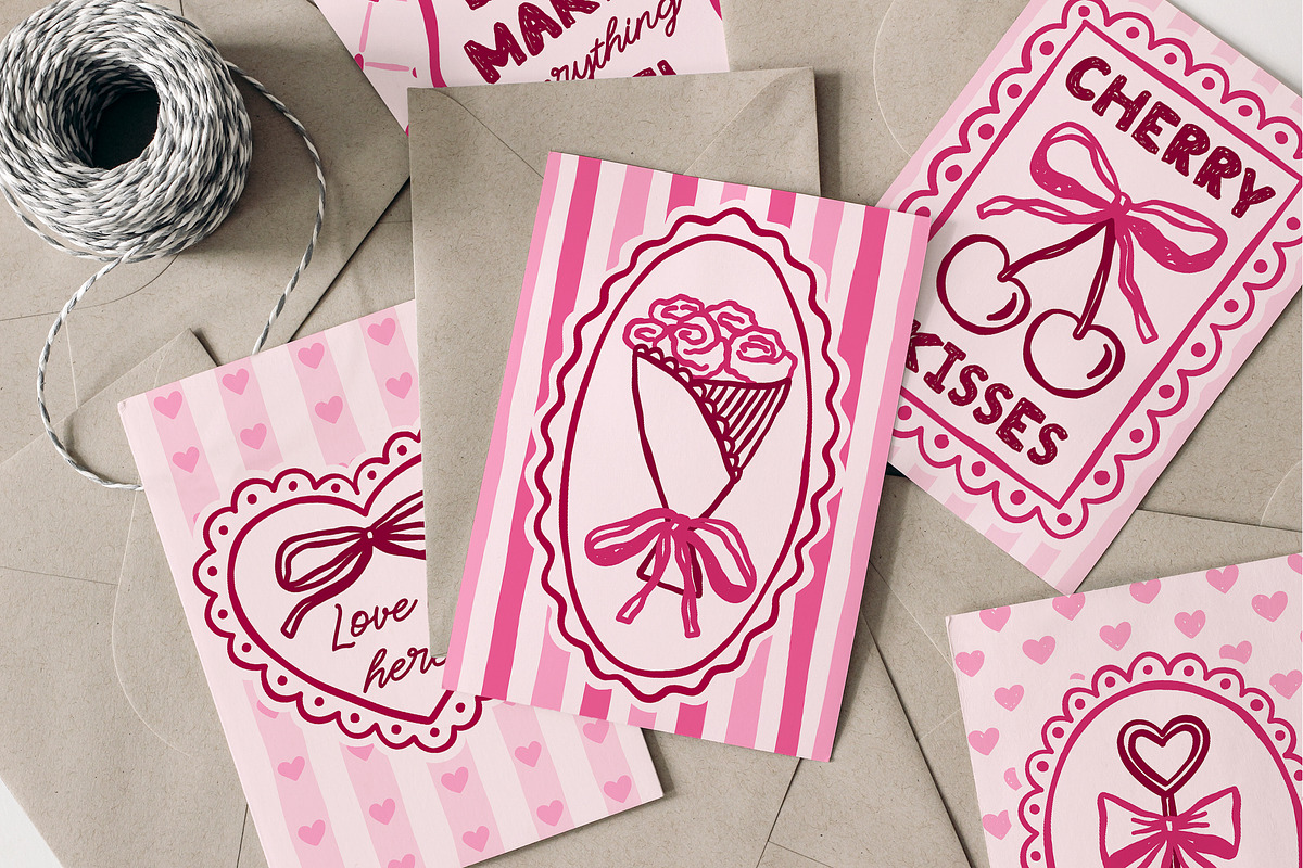 Valentine Frames And Illustrations, an Object Graphic by ArtFM (Photo 3 of 11)