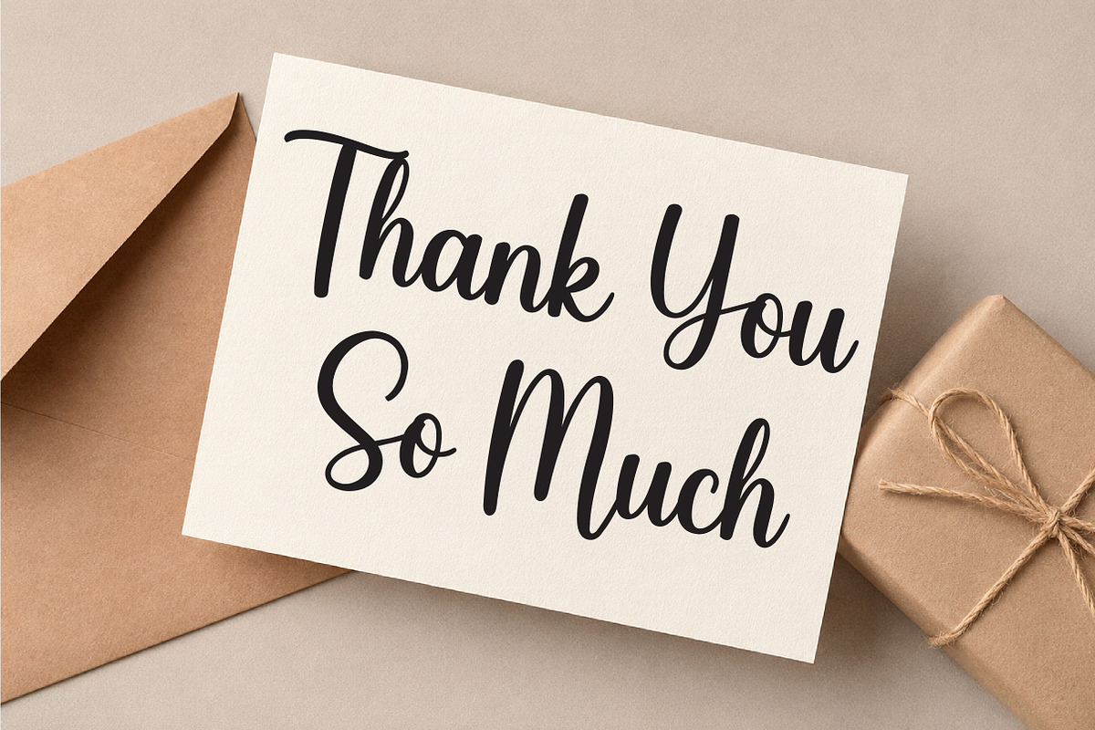 Honesty, a Handwritten Font by Aura Typeface (Photo 10 of 10)