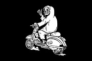 Black and white vector illustration, an Illustration by Pen of God Studio (Thumbnail 3 of 5)