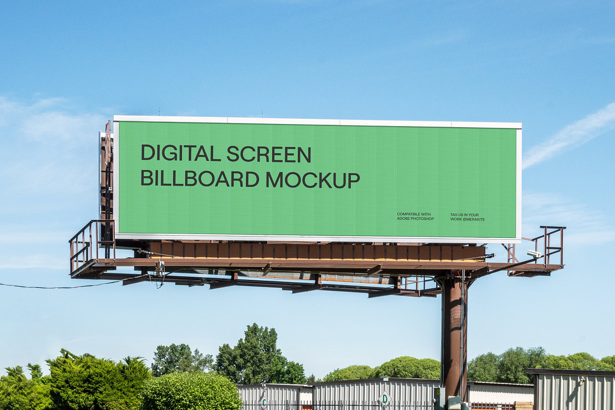 Digital Billboard Mockup PSD Bundle, a Mockup by Area Mockups (Photo 2 of 6)