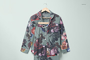 Long Sleeve Pajama Set Mockup, a Shirt Mockup by creatsy5 (Thumbnail 7 of 10)