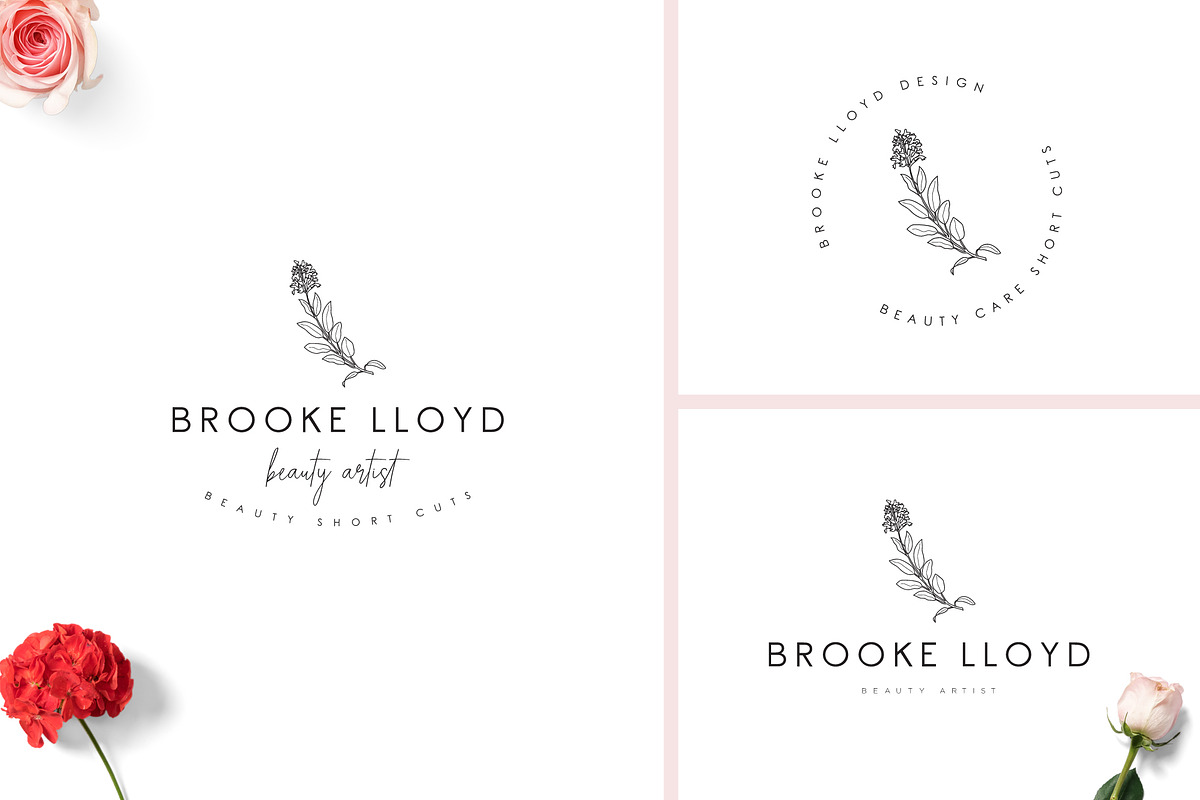 200 Hand Drawn Feminine Logo Bundle, a Branding & Logo Template by XpertgraphicD (Photo 41 of 61)
