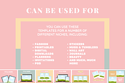 Pastel Etsy Listing Templates, a Branding & Logo Template by SunshineStudioBoutique (Thumbnail 6 of 8)