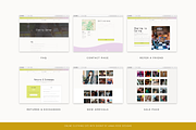 Trendy Online Clothing Showit Site, a Websites & App Template by ammarosedesignsllc (Thumbnail 7 of 8)