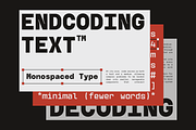 GC Basic Inktrap - Monospace, a Sans Serif Font by Glyphonic (Thumbnail 12 of 15)