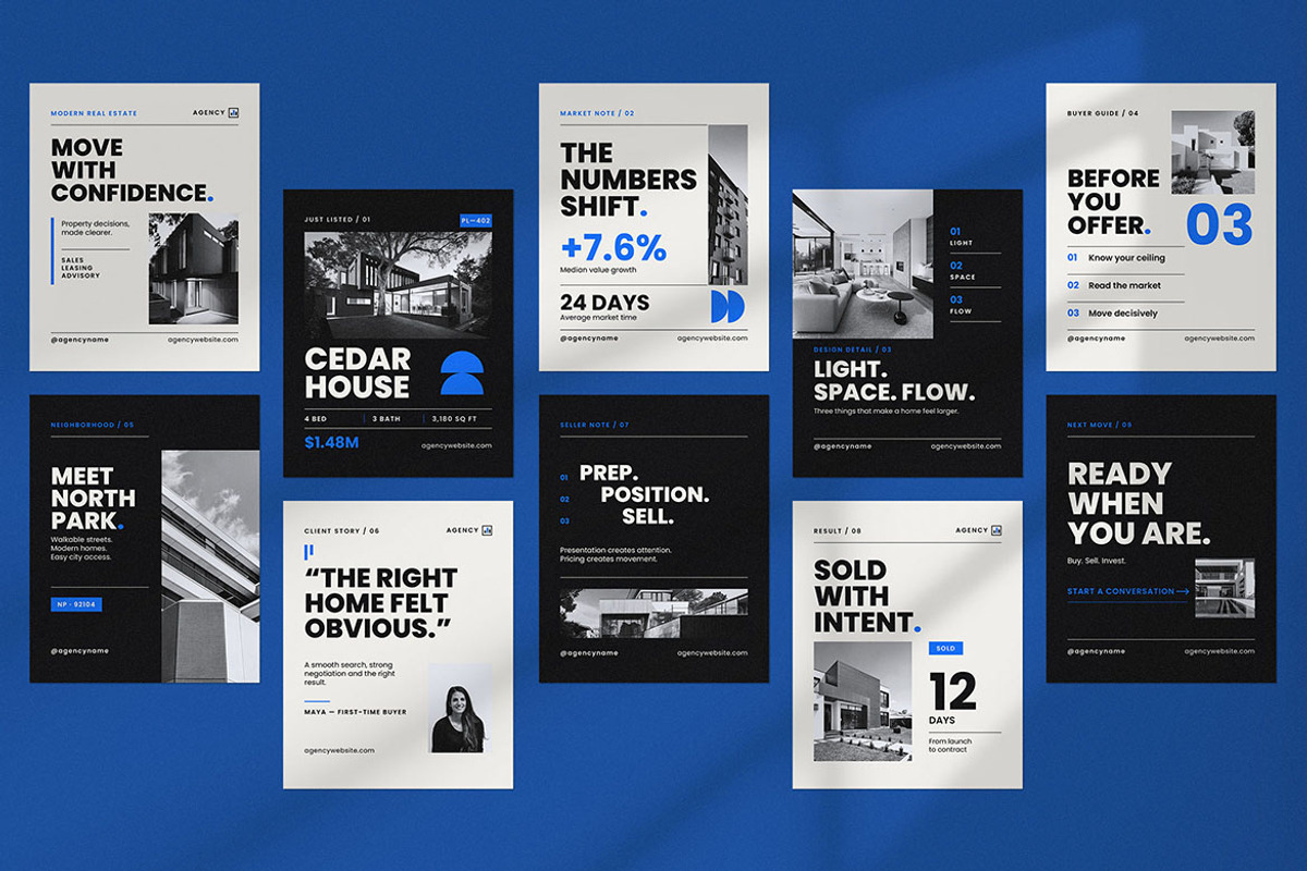 Architectural Vision Instagram Post, a Social Media Template by Pitchlook.Studio (Photo 2 of 3)