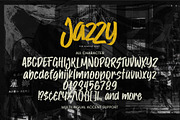 Jazzy – Fun Display Font, a Handwritten Font by Gassstype (Thumbnail 3 of 8)