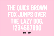 Baby Birthday - Display Font, a Sans Serif Font by KiddoGlyphs Studio (Thumbnail 4 of 5)