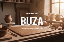 Buza | Modern Luxury Serif Typeface