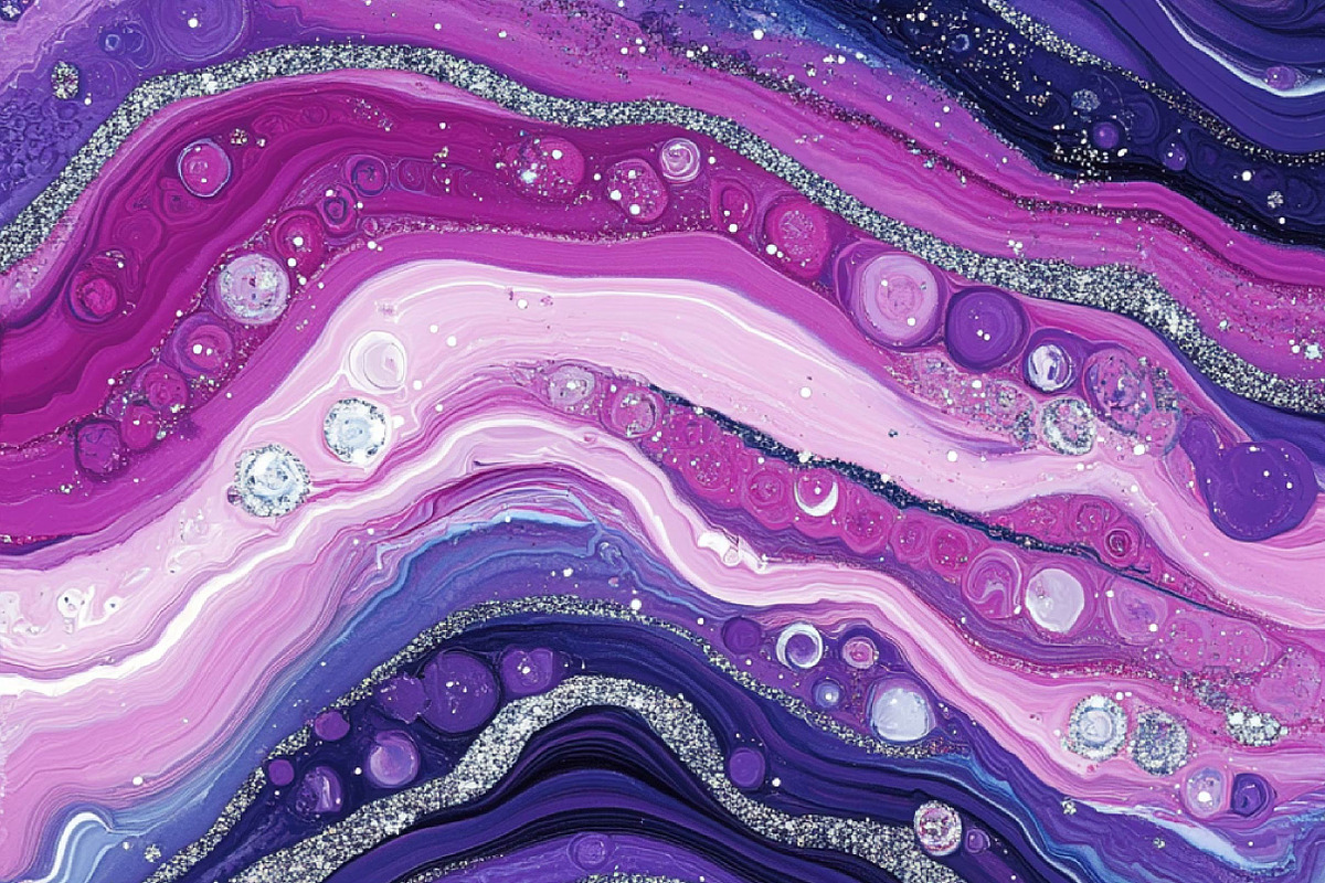 Mermaid Glam Digital Paper, an Illustration by Dream Creation (Photo 6 of 6)