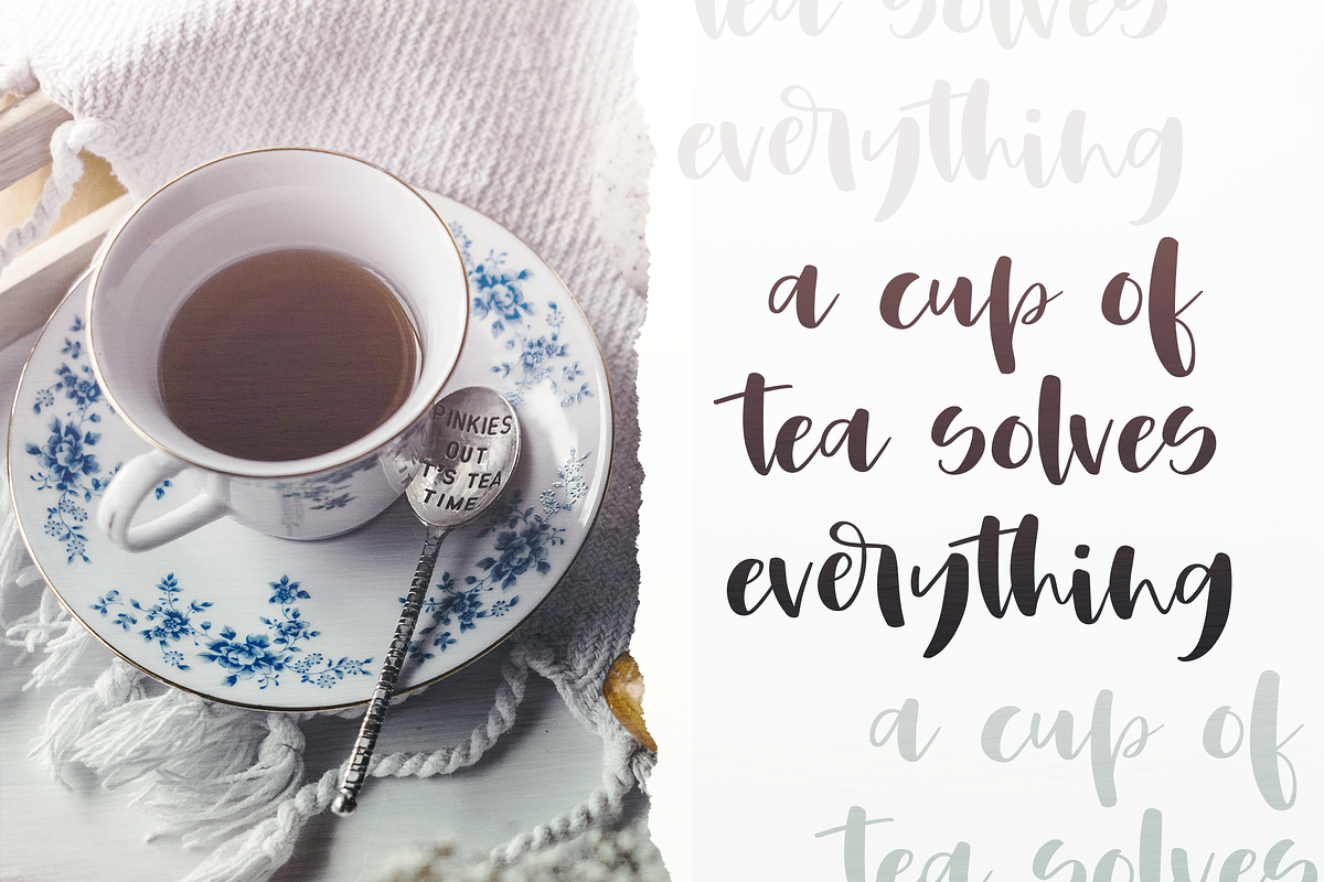 Whitbury, a modern calligraphy font, a Script Font by Rachel White Art (Photo 12 of 12)