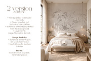Glorioza floral wall mural, a Wallpaper Graphic by Timofi Art (Thumbnail 8 of 18)