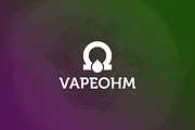 Vapeohm Logo, a Branding & Logo Template by GLXY (Thumbnail 1 of 4)