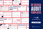 UX Design Audit Template Bundle, a Wireframe Template by The Researcher Hub (Thumbnail 1 of 7)