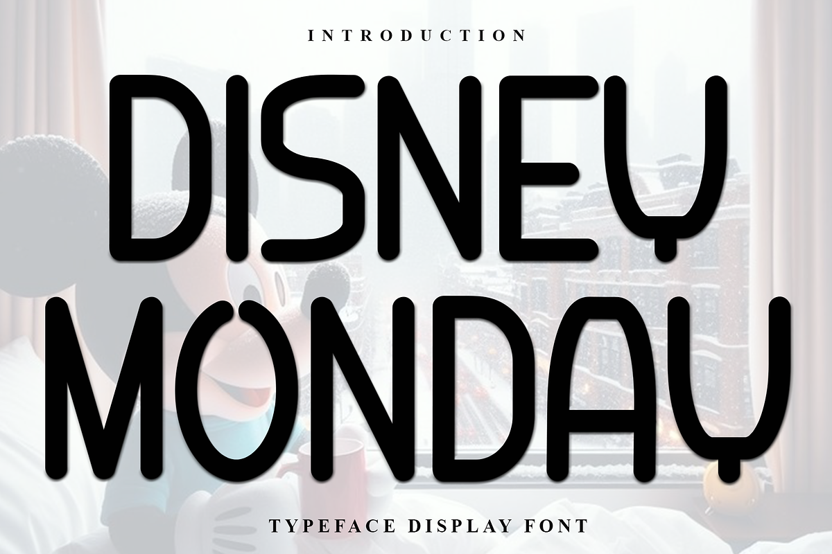 Disney Monday, a Handwritten Font by InermediaSTUDIO (Photo 1 of 8)