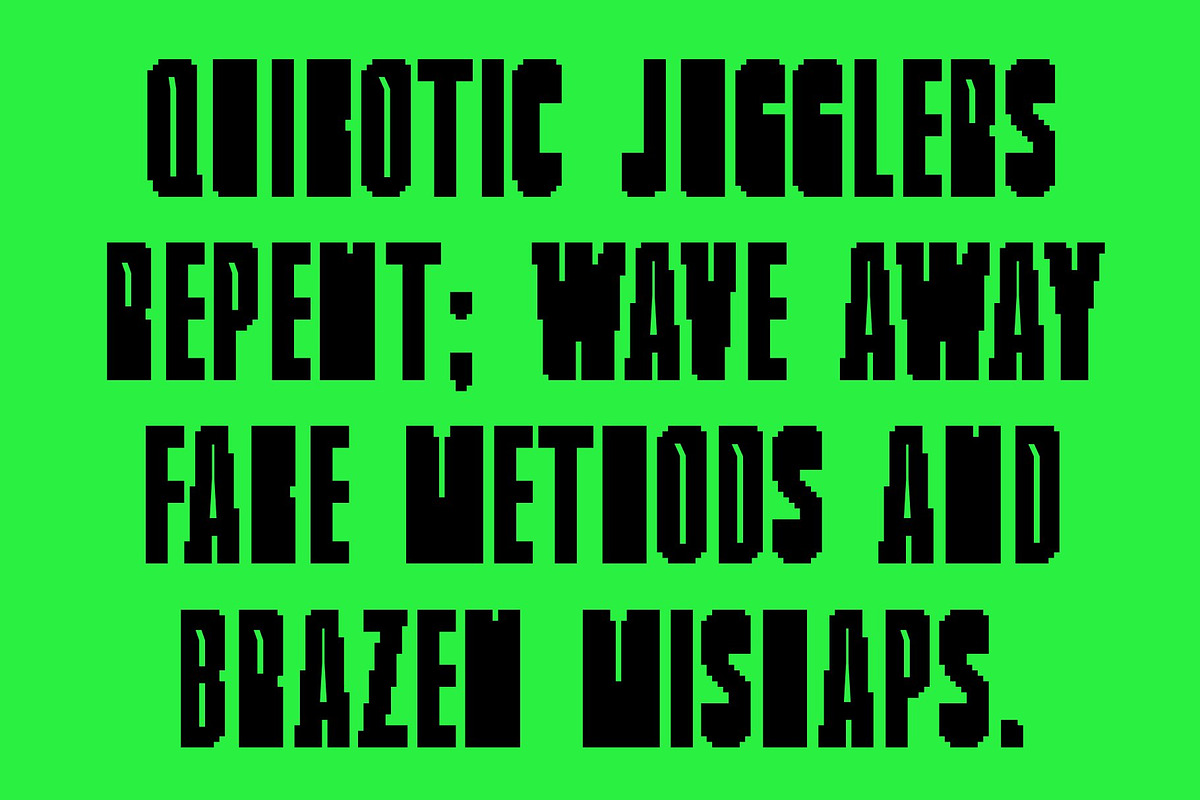 CS Richard Semipixel, a Sans Serif Font by Craft Supply Co. (Photo 5 of 8)