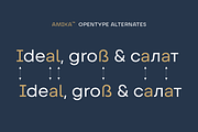 Amika, a Sans Serif Font by Craceltype (Thumbnail 4 of 10)