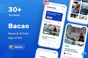 Bacao News and Rea, an App Template by Designspace (Thumbnail 1 of 5)